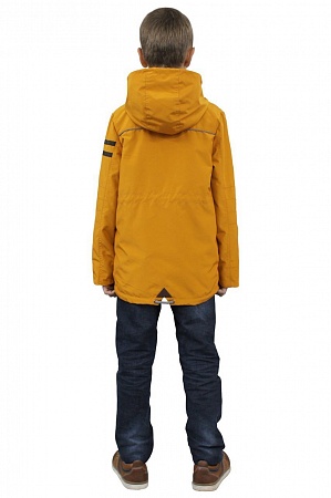 Куртка для мальчика Эврика М-764 горчица