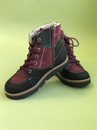 Ботинки Тапибу 23016-бордо(31-35)